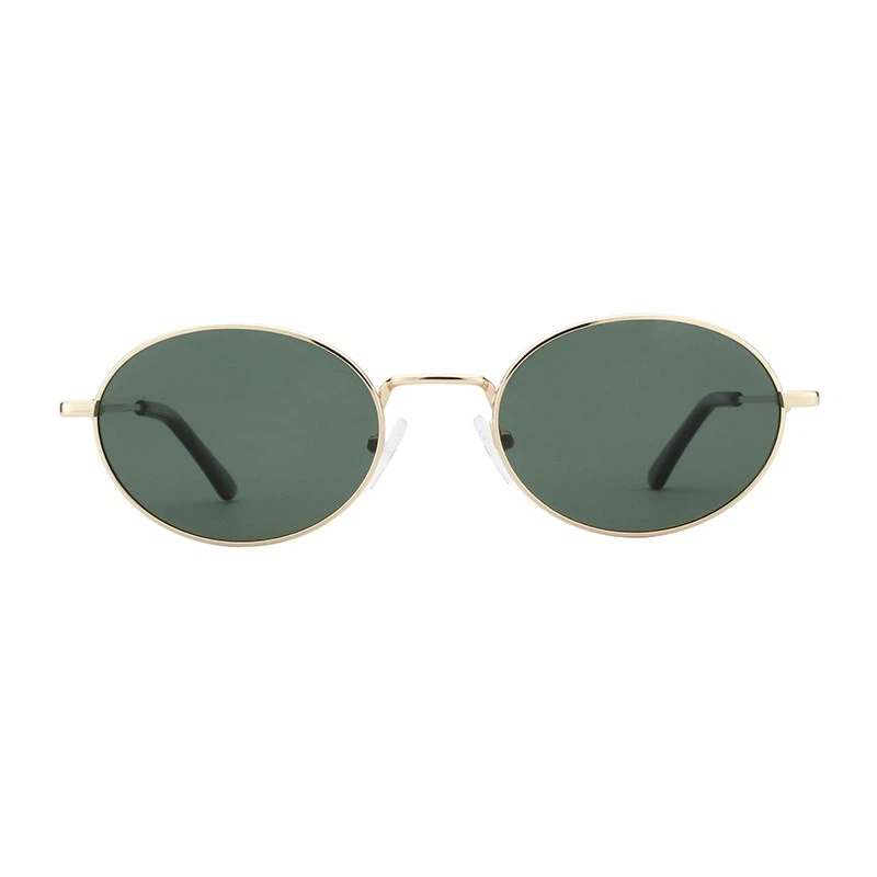Oval Metal Unisex Sunglasses